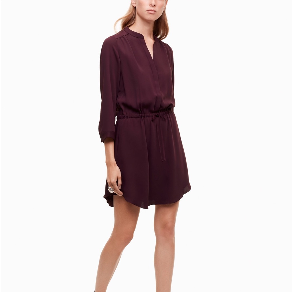 Aritzia Babaton Bennett Dress in Cardamom